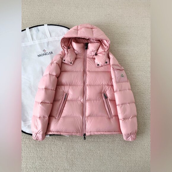 Moncler Pink Down Maire Jacket - Picture 5 of 15